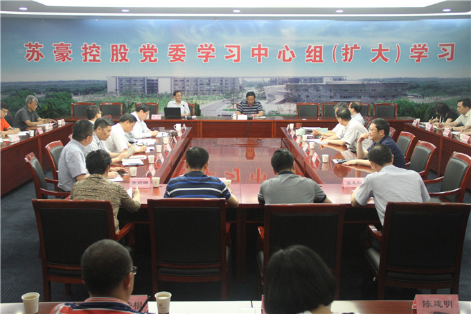 集團召開黨委中心組（擴大）學習暨“十三五”發展戰略規劃專題輔導會